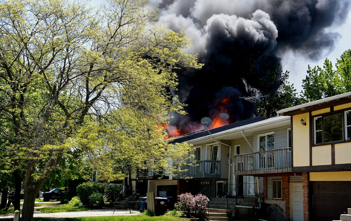 fire damage home